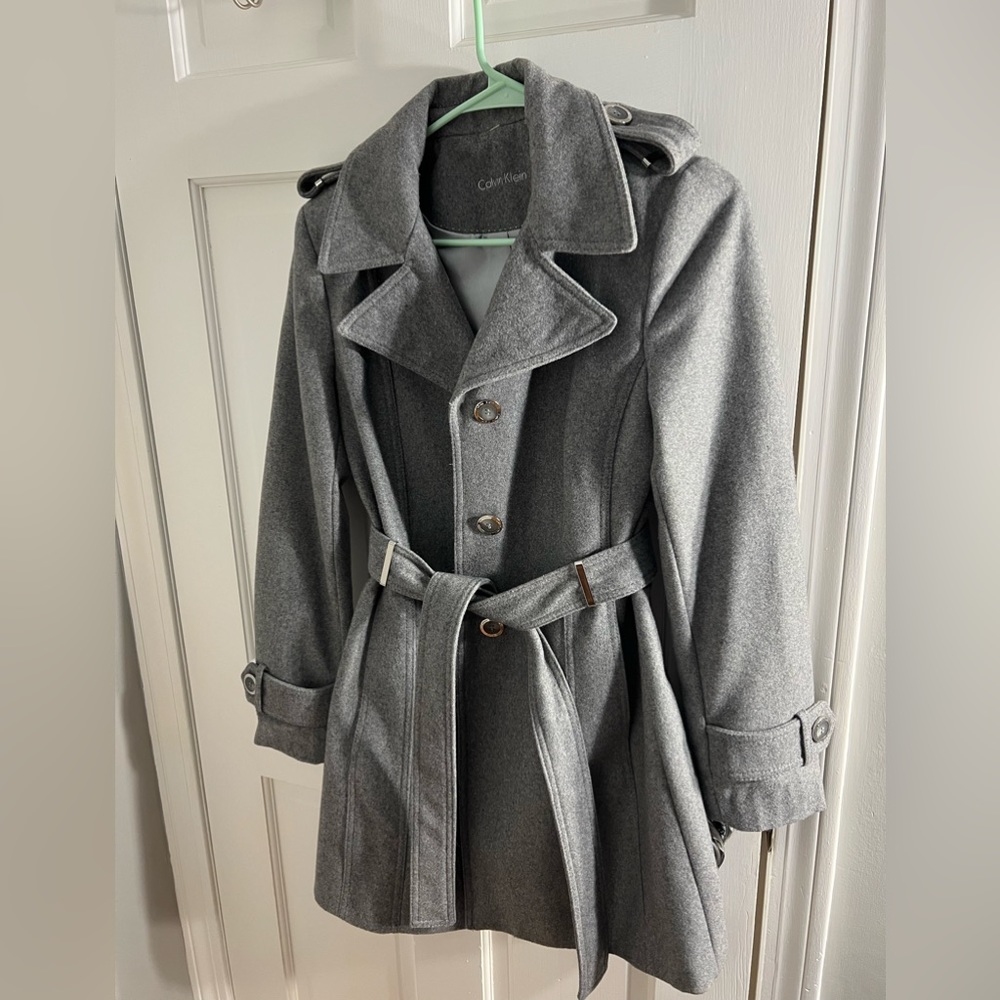 Ladies wool winter dress coat
